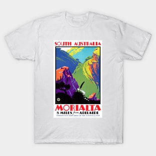 Vintage Travel Poster  South Australia Morialta T-Shirt